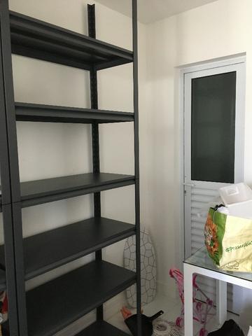 Estante de Aço reforçada 200cm x 92cm x 30cm com 6 Prateleiras - Novíssimo