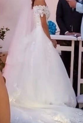 Vendo vestido de noiva de princesa - Foto 2