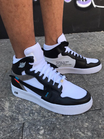 tenis air jordan off white