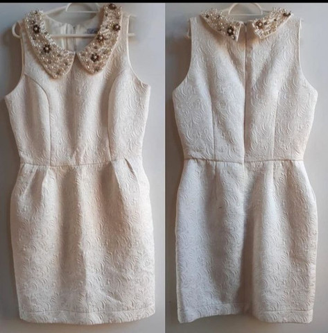 vestido branco olx