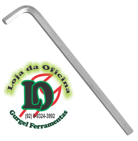 Chave L Hexagonal Extra Longa de 7mm - KINGTONY-112507M