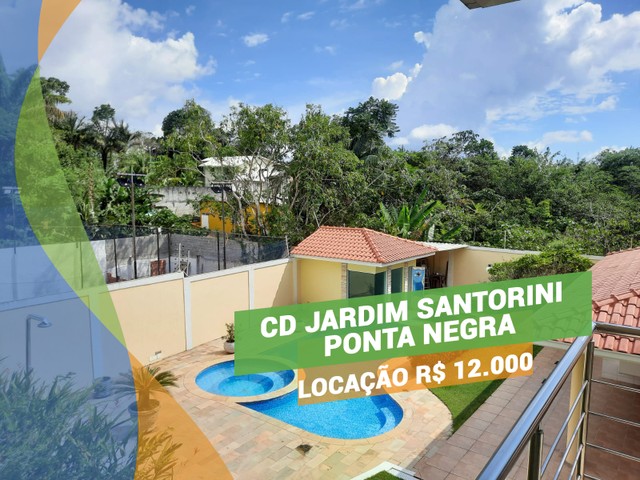 Casa Dúplex Condomínio Jardim Santorini, 4 suítes na Ponta Negra