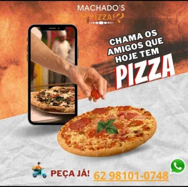 Delivery de pizza em Aparecida de Goiânia: boas opções pra conhecer