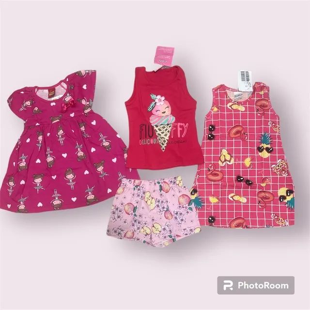 Roupa/conjunto menina infantil Blogueira Barbie