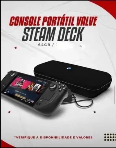 Consola Portatil Steam Deck 64 Gb