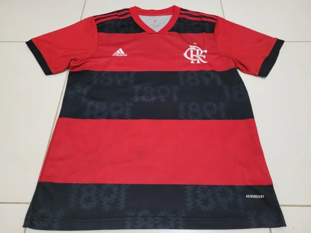 Camisa Oficial Flamengo adidas 2021 Tam G