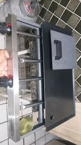 Chapa de Hambúrguer / Lanches, Novinha, Entrega grátis - Foto 3