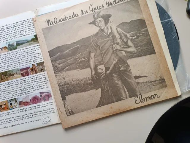 LP Elomar Na Quadrada das Águas Perdidas com Livreto 1979 - Foto 5
