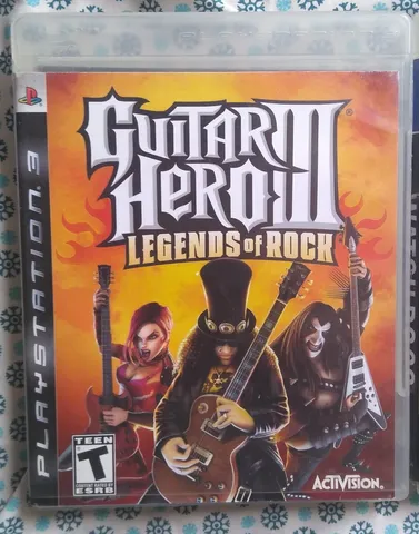 Guitar hero iii ps3  +78 anúncios na OLX Brasil