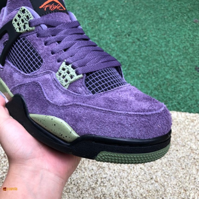 Tênis AIR JORDAN 4 RETRO "CANYON PURPLE" - Foto 3