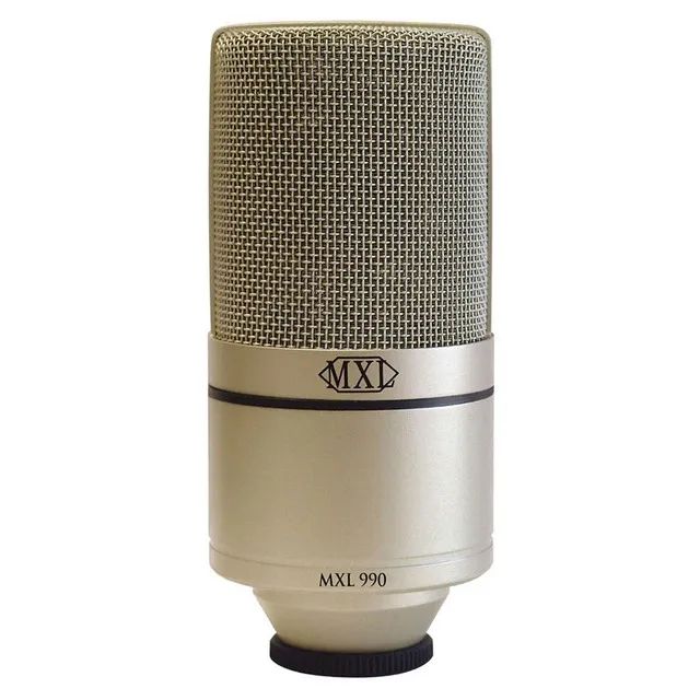 Microfone MXL 990 Condensador Cardióide Champanhe