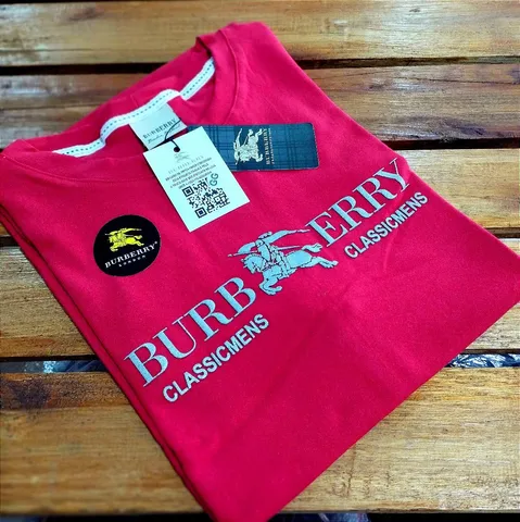 CAMISETA DE LUXO DA BURBERRY