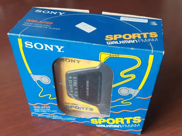 SONY WM-BF59 Sports Walkman FM Radio, Auto-Reverse Cassette Player