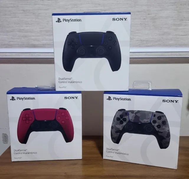 Controle PS5 + 1 ano de garantia (Sony DualSense) - Videogames