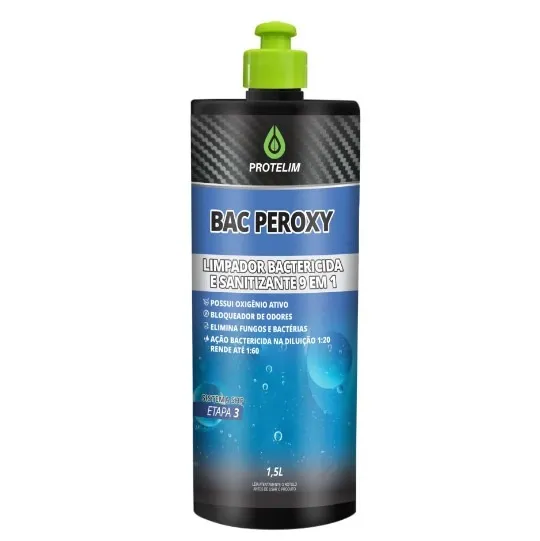 BAC PEROXY - LIMPADOR DE USO GERAL DE ALTA PERFORMANCE 9 EM 1