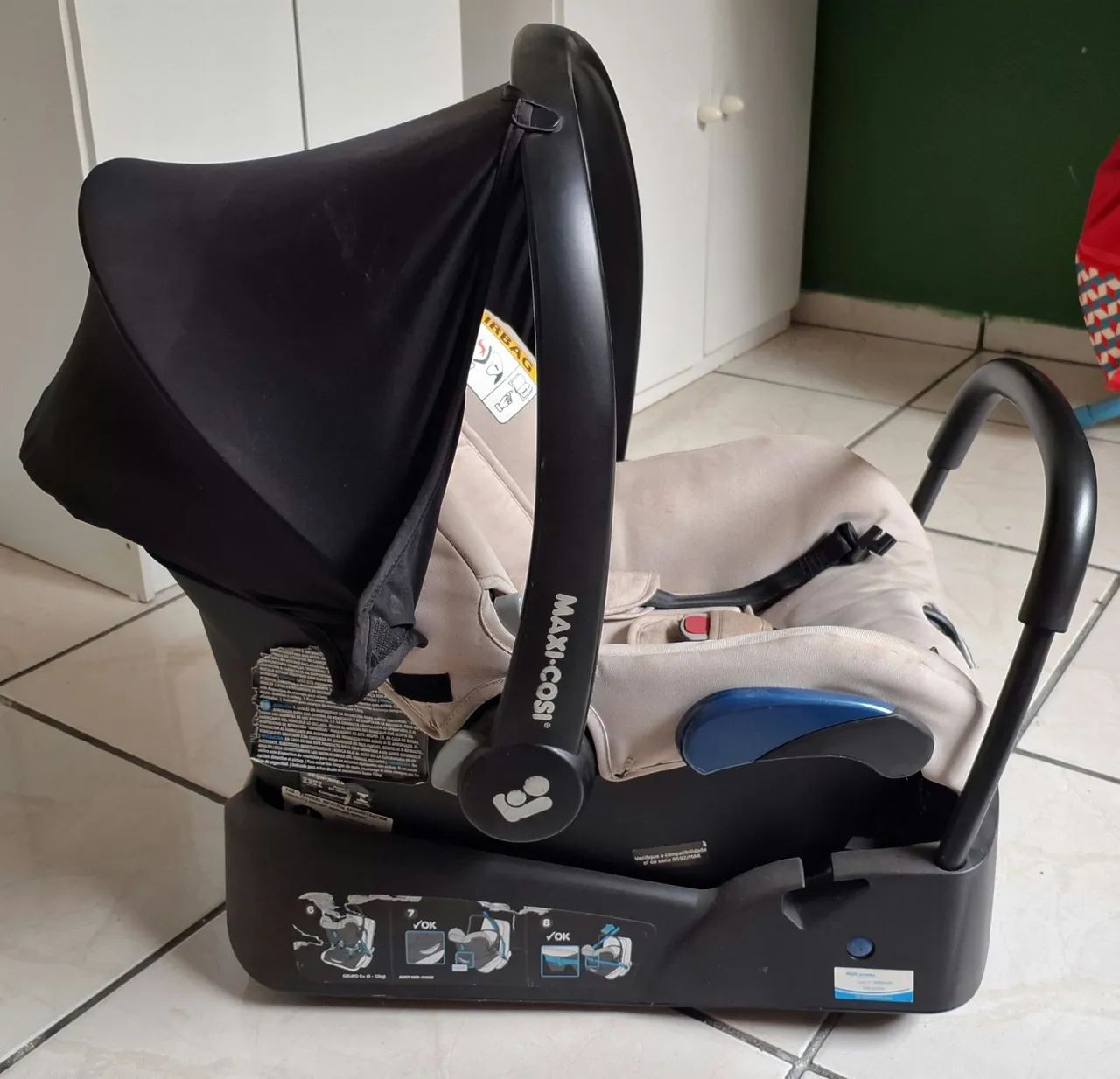 Bebê conforto Maxi Cosi - Citi com base  - Foto 3