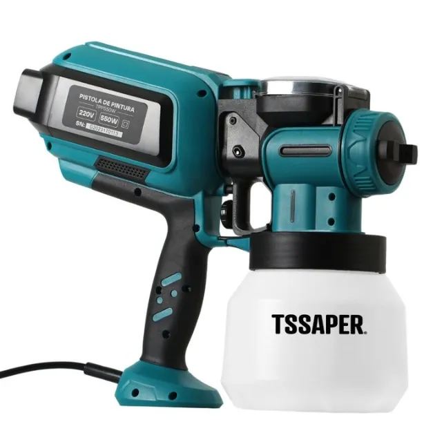 Pulverizador Pintura Pistola Elétrico 550w 3 bicos Tssaper - Fazemos Entregas!