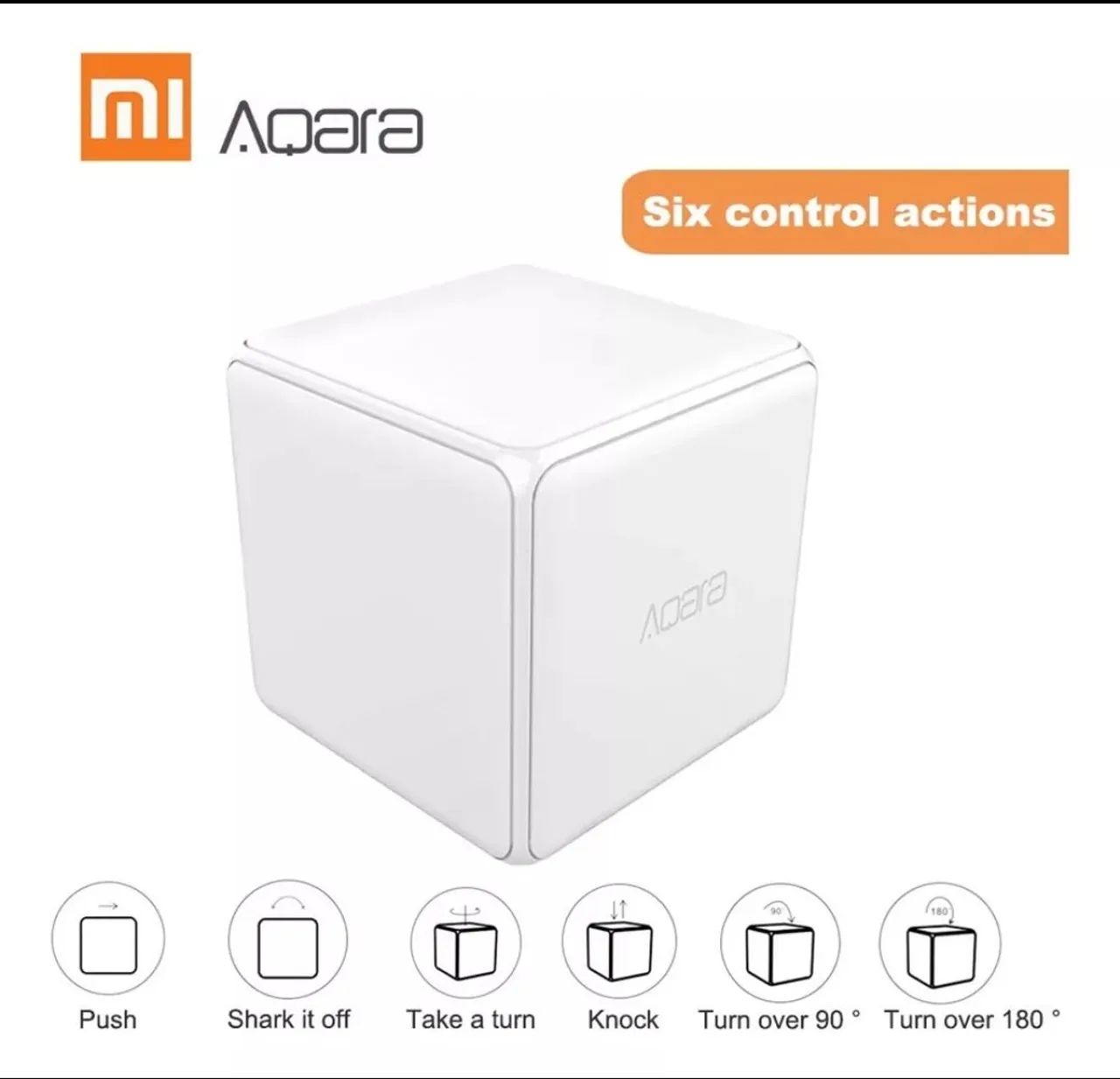 Cubo Aqara Zigbee com bateria - modelo MFKZQ01LM