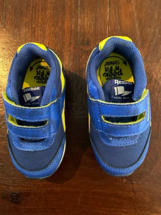 Tênis Reebok Infantil - Novo - Tamanho 18 - Foto 2
