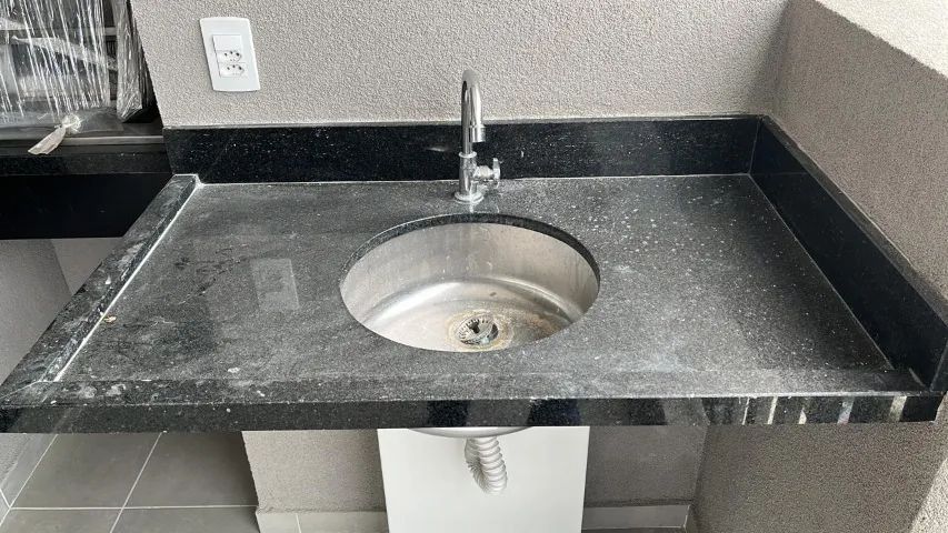 Pia Granito São Gabriel - Preto - Foto 2