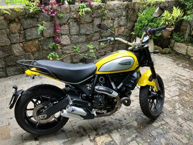 Scrambler Motorcycle Ducati Scrambler 800 Icon Yellow Ducati