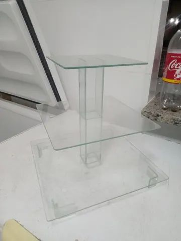 Boleira e Expositor de vidro