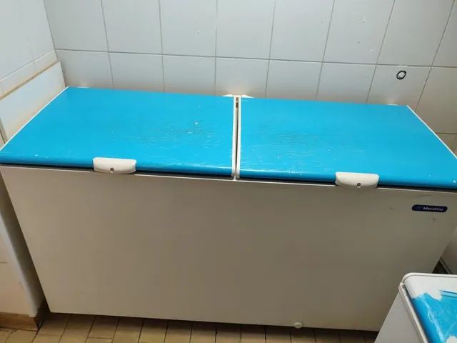 2 Freezer Horizontal Metalfrio dupla ação 220V 546L - Foto 2