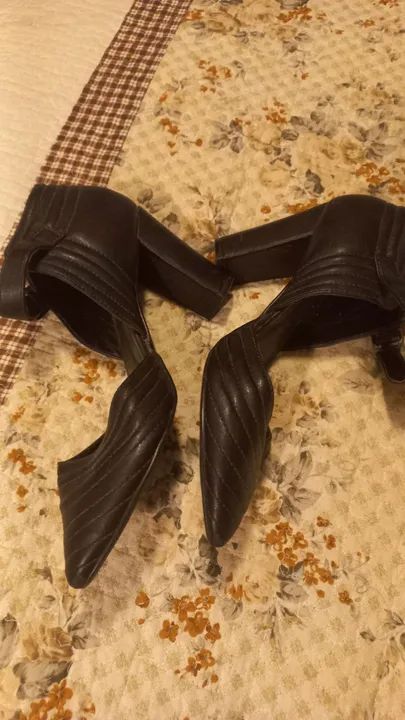 Sapato preto 38 - Foto 2