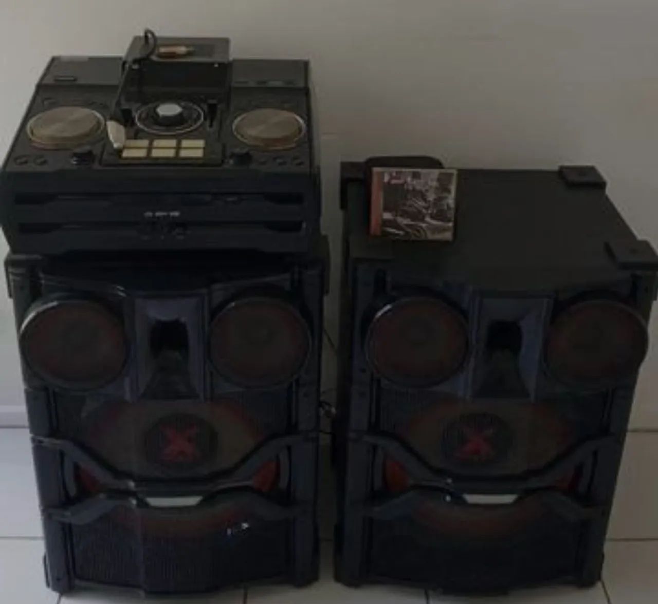 Som LG, micro sistem. 2600 watts de potência real. Bluetooth. 