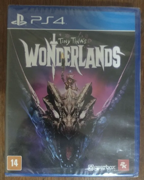 Jogo Tiny Tinas Wonderlands Ps4 Mídia Física Lacrado