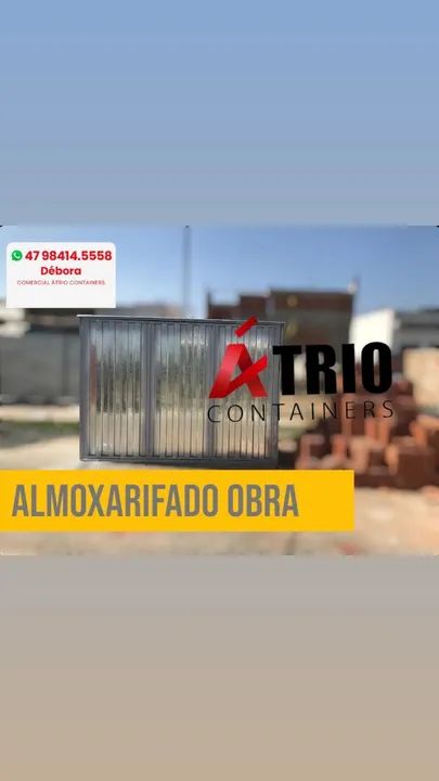 Container galvanizado desmontável  - Foto 5
