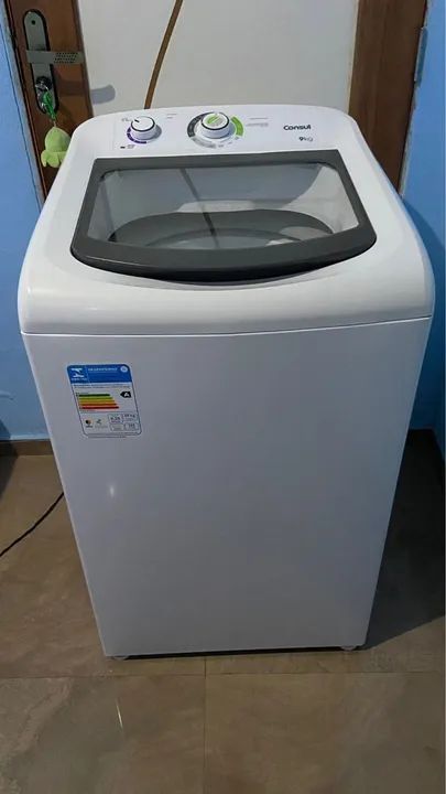 Máquina de lavar roupa cônsul 9kg 
