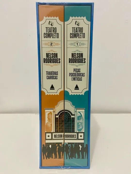 Box Teatro completo de Nelson Rodrigues Obra em 2 Volumes Nova Fronteira NOVO - Foto 3