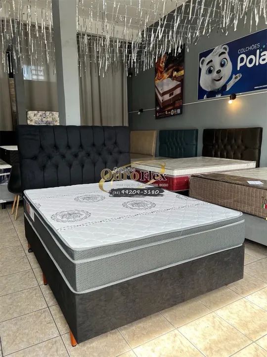 Colchão ortopédico tamanho casal 
