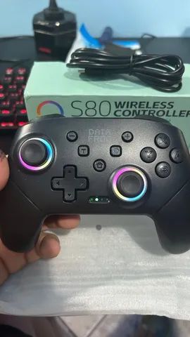 Controle sem fio datafrog para Switch pc Android 