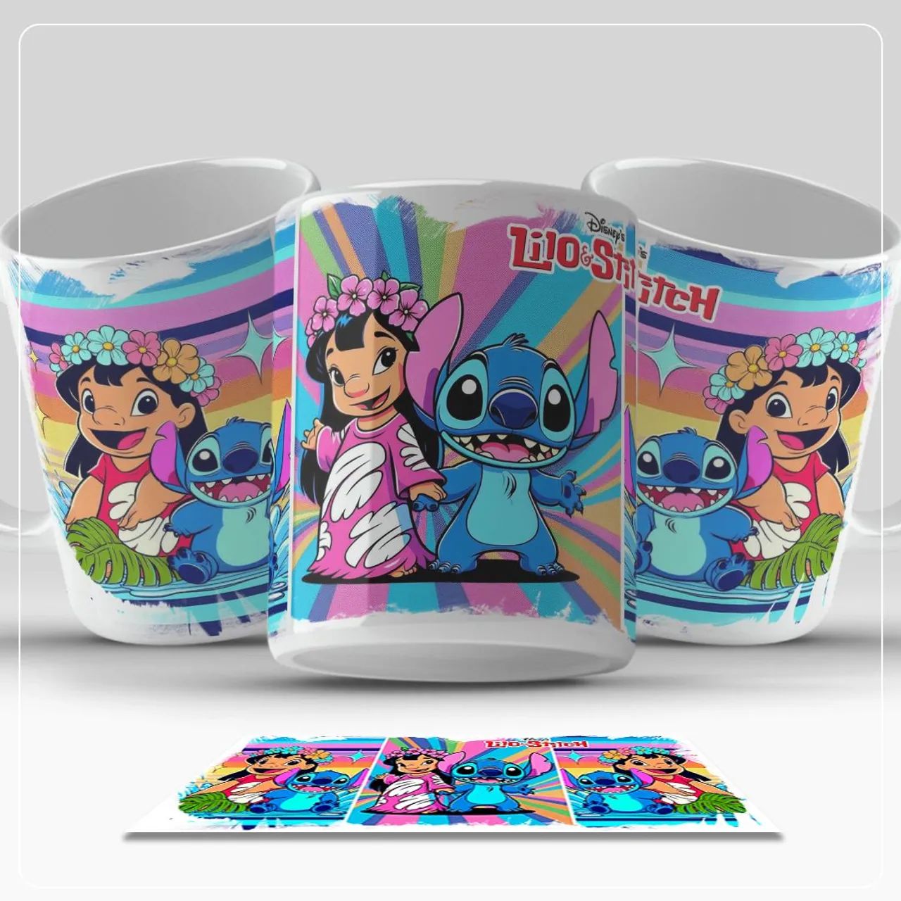 Caneca Lilo & Stitch personalizada 