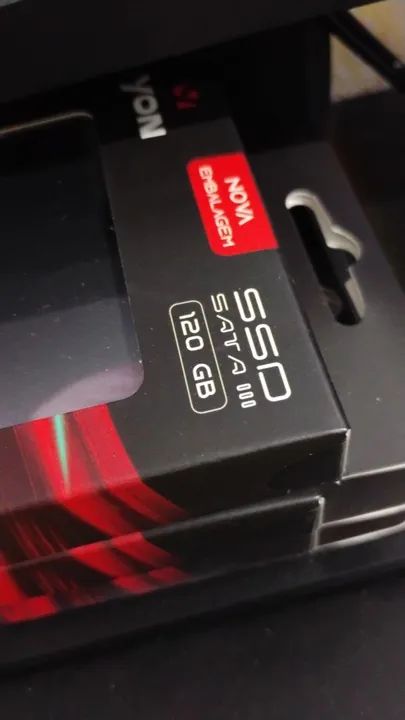 SSD 120GB SATA III Nova Embalagem