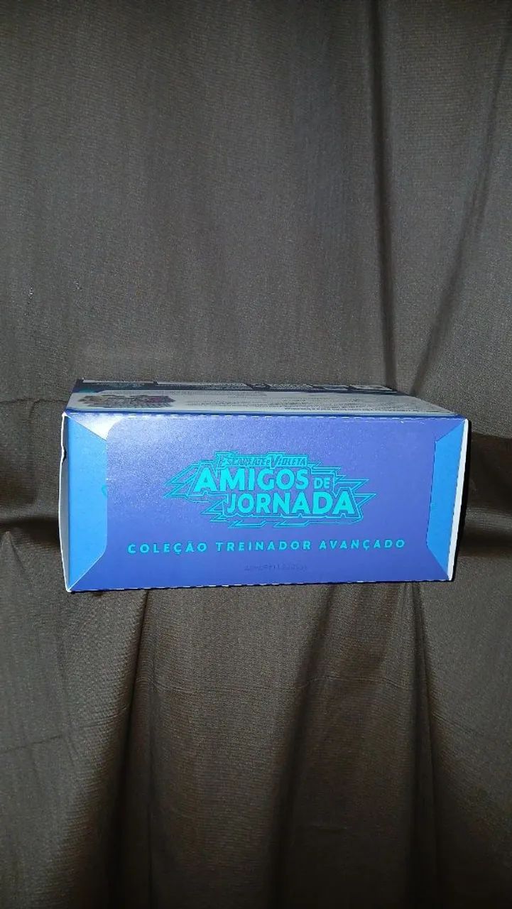 Coleção box treinador avançado de escarlate e violeta - amigos de jornada Pokémon. - Foto 2