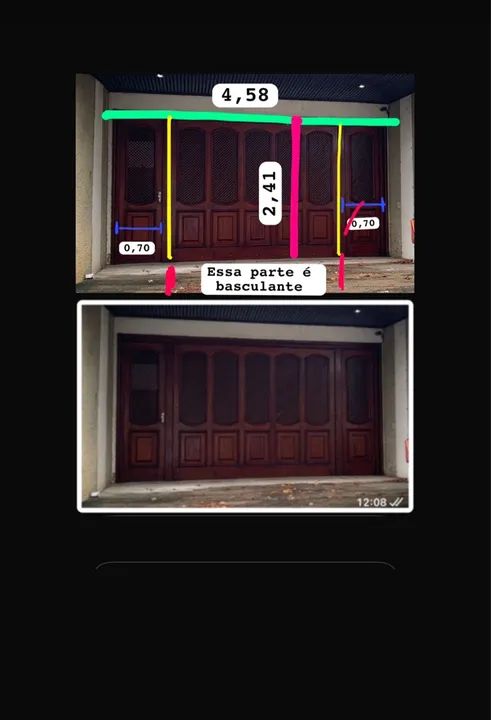 Portão de Ipê genuíno - R$5000 - Foto 6