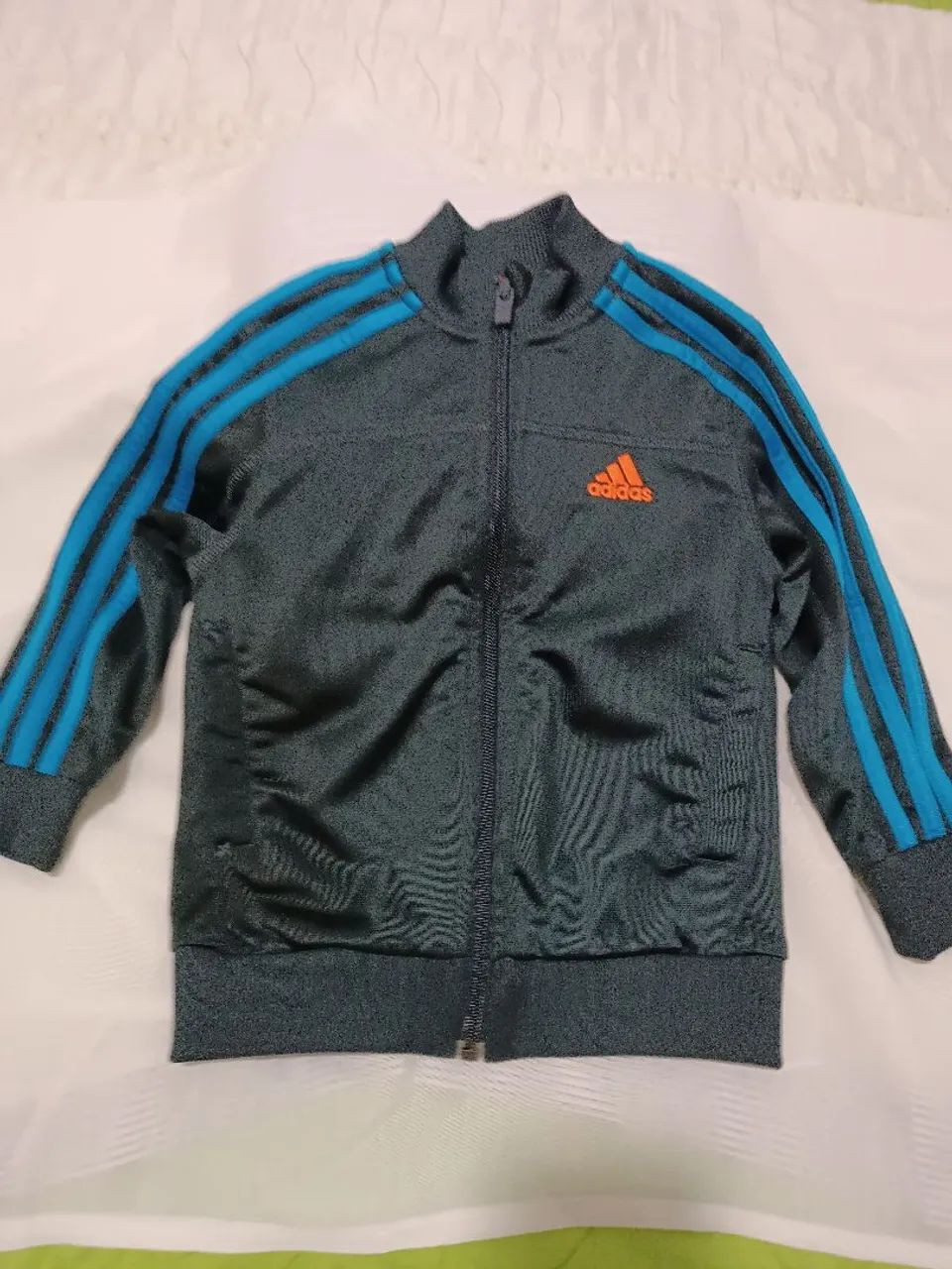 Jaqueta Adidas Essentials Esportiva, 3 Listras.