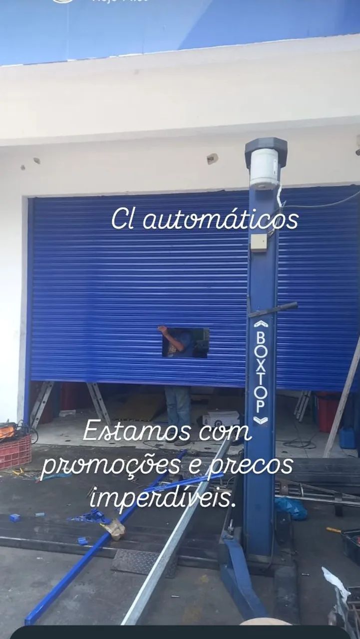 Lâmina reta de alto padrão para portão de enrolar - Foto 4