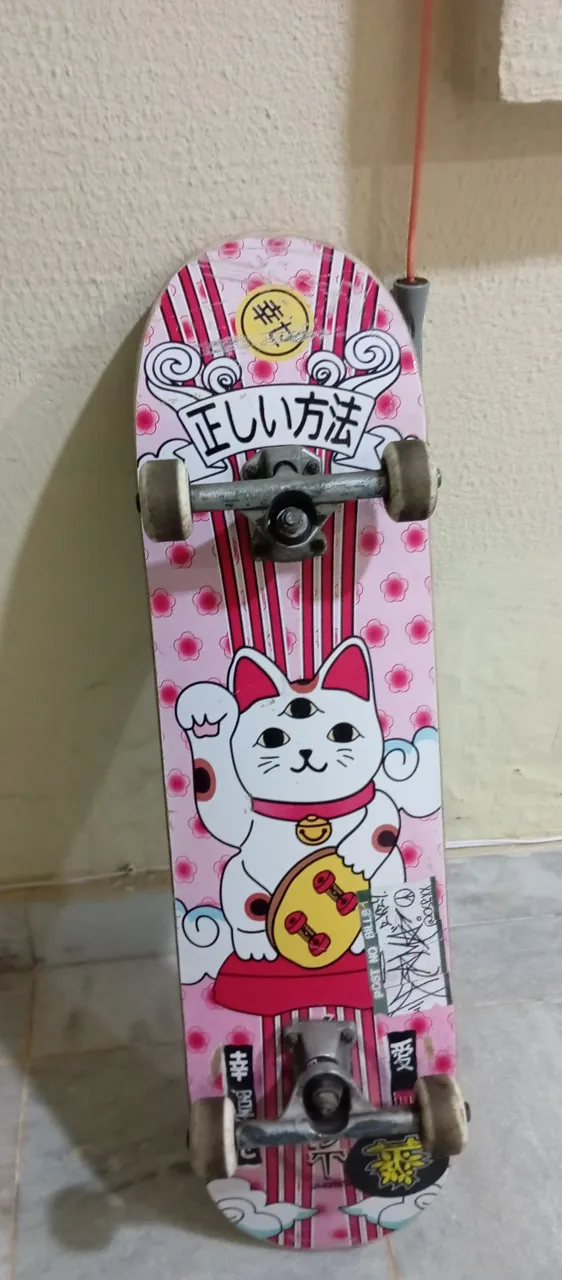 Shape de Skate Maneki Neko meaple
