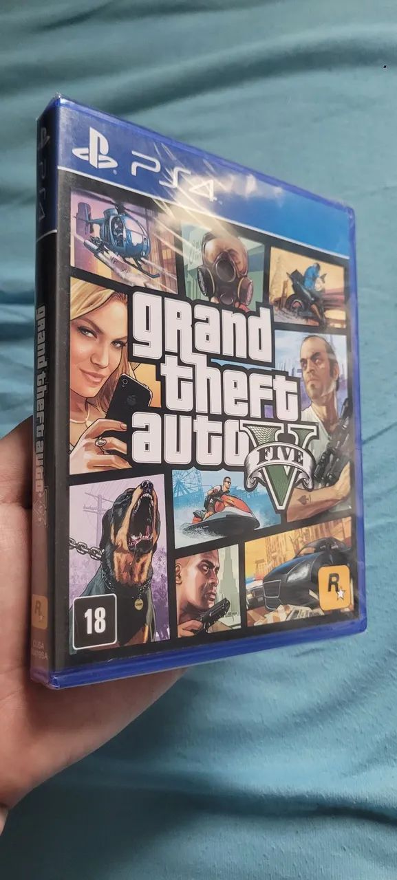 Grand Theft Auto V (GTA V) e Resident Evil Village para PS4 - Novos e Lacrados - Foto 2