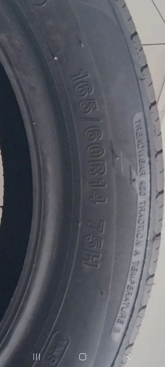 Vendo 1 pneu  aro 14 NOVO - Foto 3