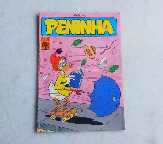 Livro / Gibi / HQ / Peninha / E Agora, Peninha? / n°13 / 1983 / Walt Disney
