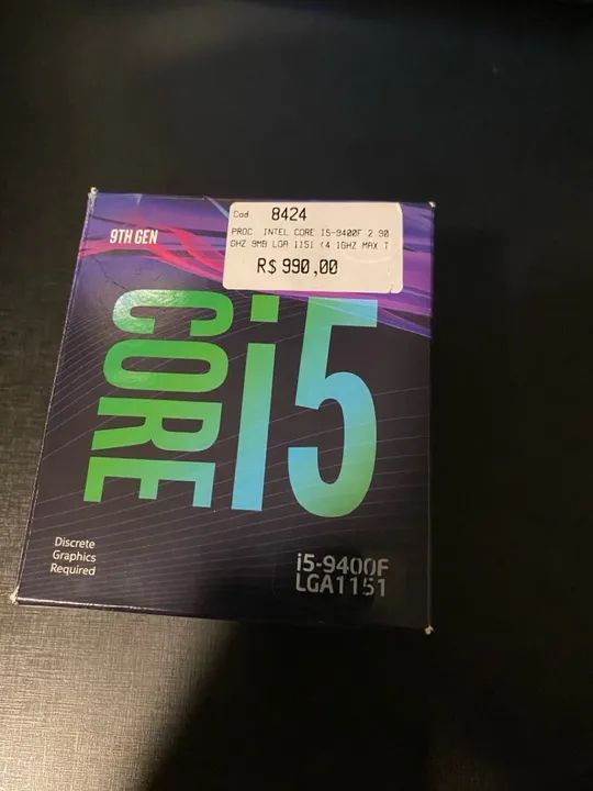 Processador Intel Core i5 9400F LGA1151 9ª Geração