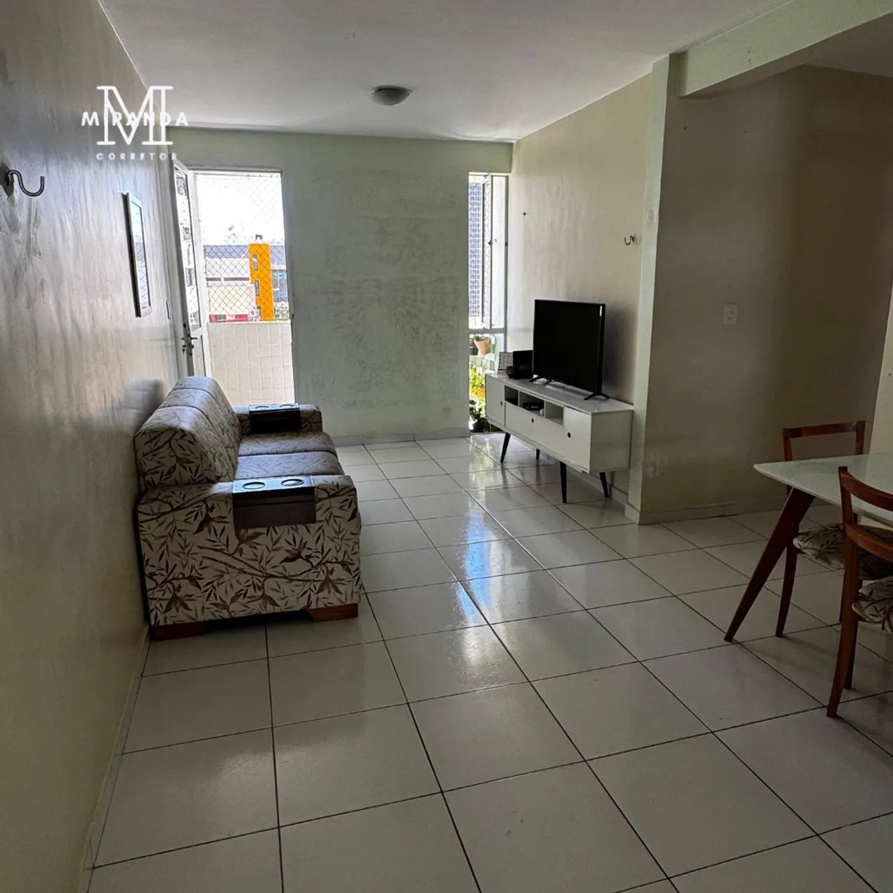 Apartamento mobiliado para locação em Manaíra, com 3 quartos