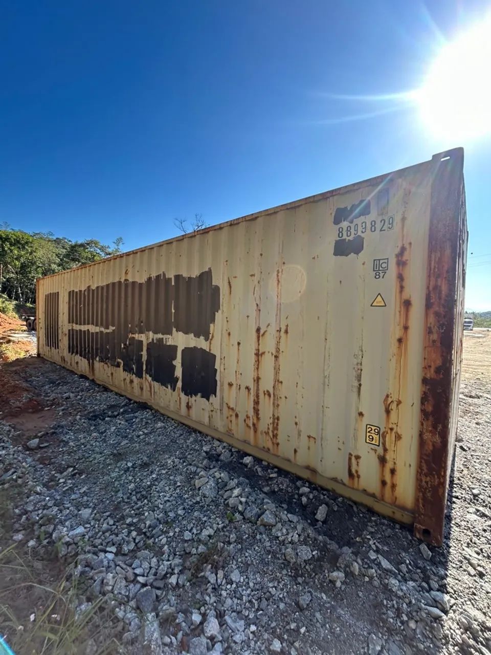 Container HC40 Pés - 12m 