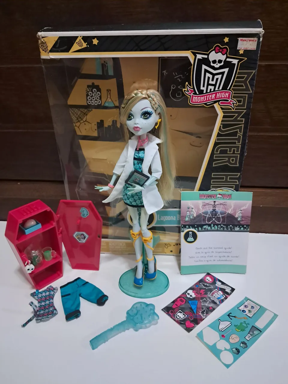 Boneca Monster High Lagoona Blue Classrrom