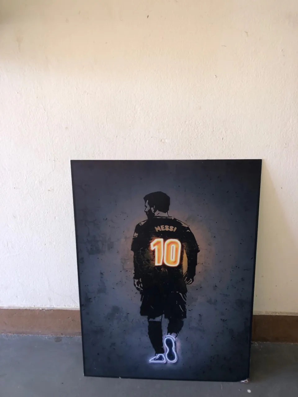 Quadro Decorativo Messi - Futebol
